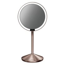 Oglinda cosmetica cu senzor 11,5 cm, Rose Gold - simplehuman