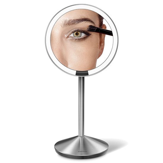 Oglinda cosmetica cu senzor, 550 lux, 11,5 cm - simplehuman