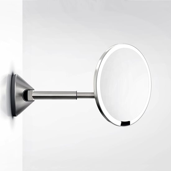 Oglinda cosmetica cu senzor de perete, 23 cm - simplehuman