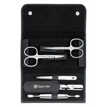 Set 5 piese inox, etui piele neagra - Zwilling Classic Inox