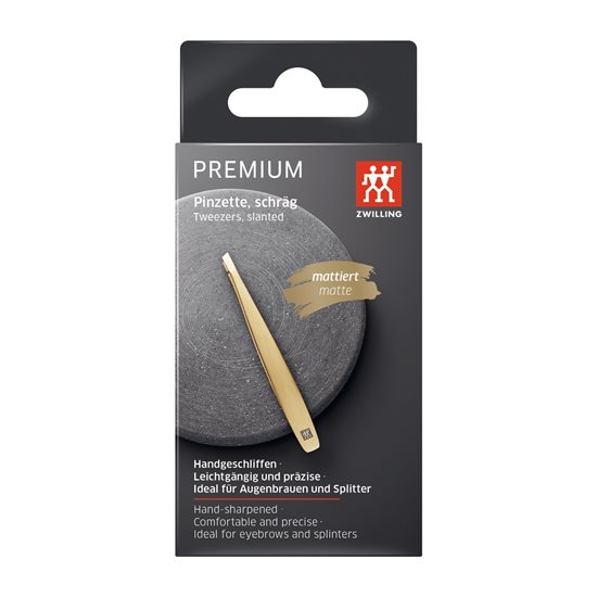 Penseta inox, 90 mm, Gold - Zwilling PREMIUM