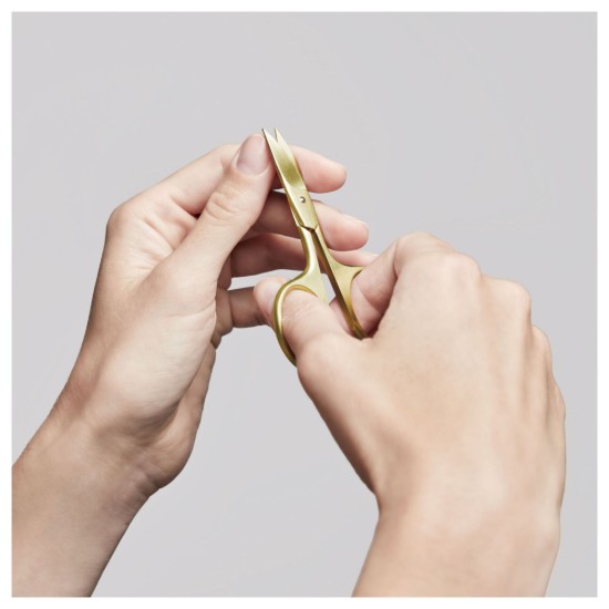 Forfecuta unghii, inox, 90 mm, Gold - Zwilling PREMIUM