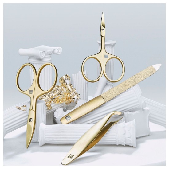 Forfecuta unghii, inox, 90 mm, Gold - Zwilling PREMIUM